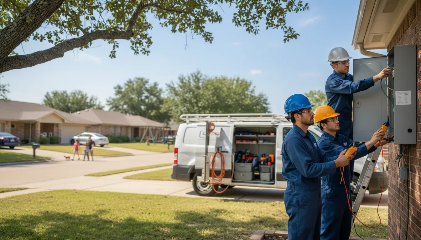 Certified electrician providing emergency electrical services in Valparaiso, FL